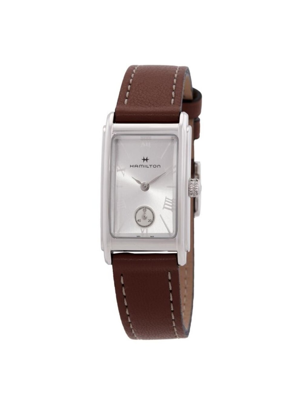 NWT Hamilton American Classic Ardmore Quartz Silver Dial Watch
